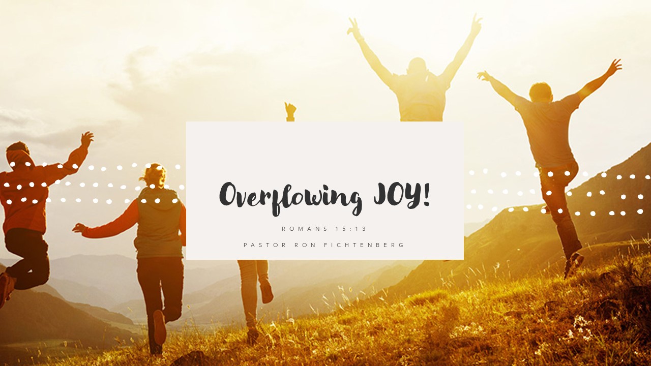 Overflowing Joy First Church Of God South Venice